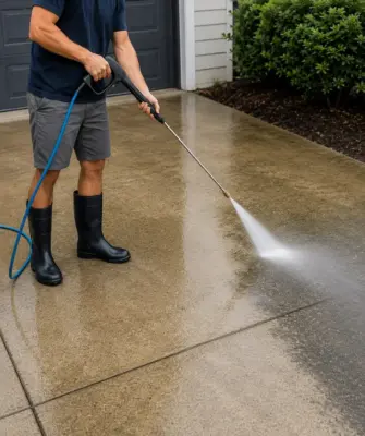 Driveway & Concrete Cleaning